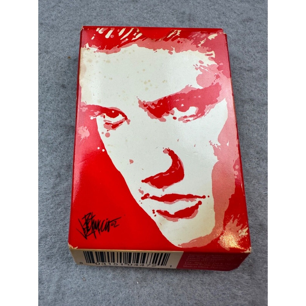 Elvis Presley Red Deck Playing Cards Open Pack_Unused
